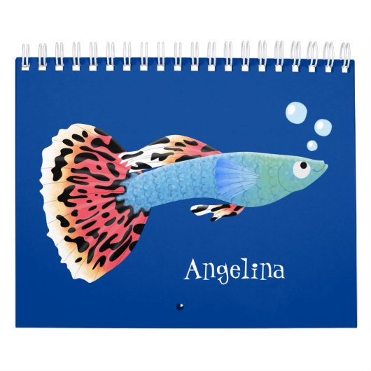 Dierlijke cartoon illustratie kalender (Hoes)