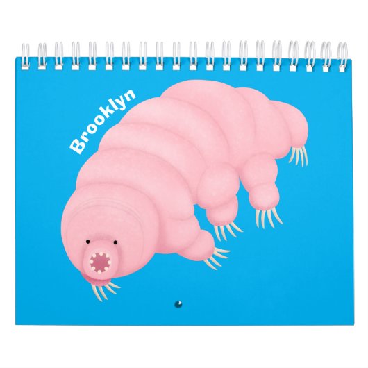 Dierlijke cartoon illustratie kalender (Hoes)