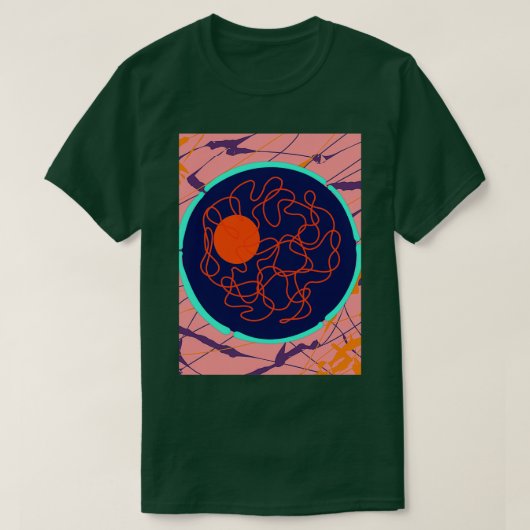 dierlijke celkern t-shirt (Design voorkant)