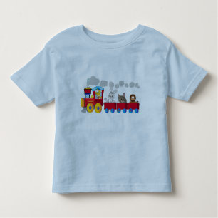 Dierlijke Choo-Choo-trein Kinder Shirts