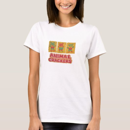 DIERLIJKE CRACKERS T-SHIRT (Voorkant)