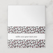 Dierlijke, dierlijk gedrukte, luipaard, cheetah (Buitenkant ongevouwen)