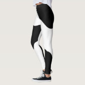 Dierlijke druk leggings (Links)