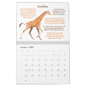 Dierlijke Fact Kalender (Jan 2027)