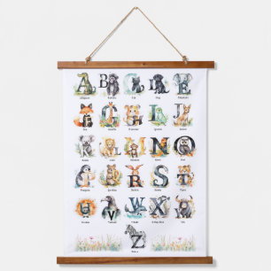 Dierlijke habets Nursery Art Wall Hangend Wandkleed