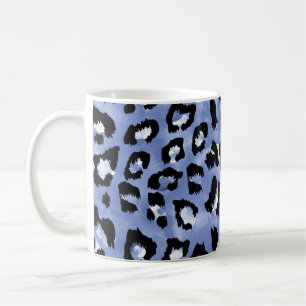 Dierlijke huid Allure: Waterverf Leopard Koffiemok