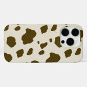 Dierlijke Huid Bruine Koe Vlekken Case-Mate iPhone Case (Achterkant (horizontaal))