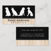 Dierlijke industrie visitekaartje (Voorkant / Achterkant)