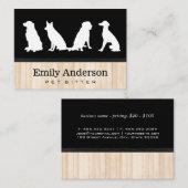 Dierlijke industrie visitekaartje (Voorkant / Achterkant)