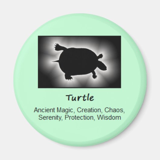 Dierlijke kalkoenen magneet (Voorkant)