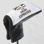 Dierlijke kunst golfheadcover (3/4 voorkant)
