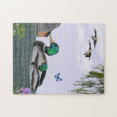 Dierlijke kunst legpuzzel (Horizontaal)