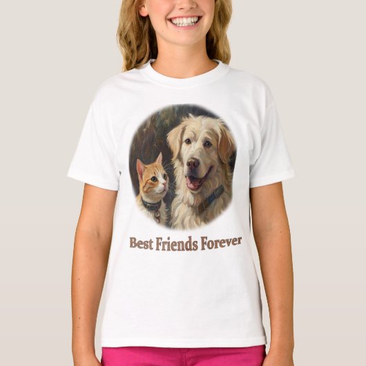 Dierlijke kunst t-shirt (Voorkant)