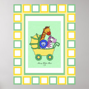 Dierlijke loop 11 poster