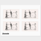 Dierlijke Magnetisme - Rechthoekige Sticker (Vel)