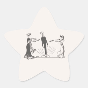 Dierlijke Magnetisme - Ster Sticker