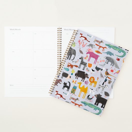 Dierlijke Menagerie Planner (Display)
