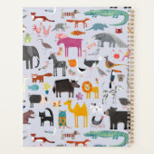 Dierlijke Menagerie Planner (Achterkant)