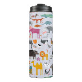 Dierlijke Menagerie Thermosbeker (Voorkant)