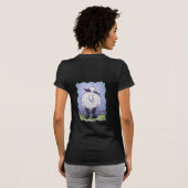 Dierlijke parade-dames Dark T-Shirt (Achterkant volledig)