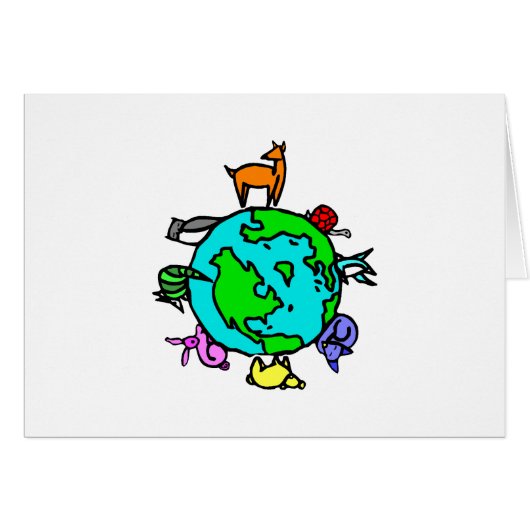 Dierlijke plankblanco binnenzijde (Voorkant Horizontaal)