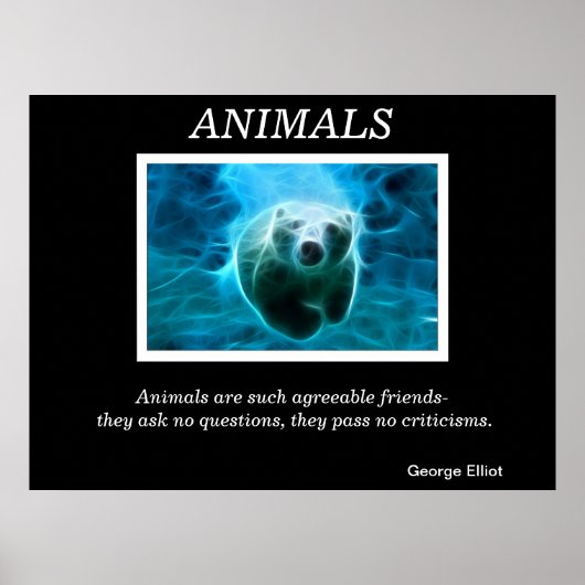 Dierlijke Posters 32 (Voorkant)