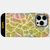 Dierlijke print-geïnspireerde waterverf Case-Mate iPhone case (Achterkant (horizontaal))