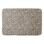 Dierlijke printbalkspots Nuetrals Badmat (Voorkant)