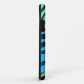 Dierlijke printhut Zebra Retro kleurig patroon 6 Case-Mate iPhone Case (Achterkant/rechts)