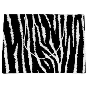 Dierlijke printpatronen groot cadeauzakje