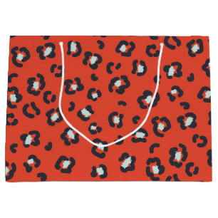 Dierlijke printpatronen groot cadeauzakje