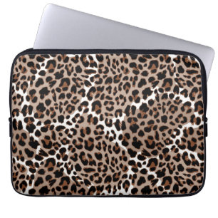 Dierlijke printpatronen laptop sleeve
