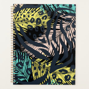 Dierlijke printpatronen planner