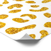 Dierlijke printpatronen poster (Hoek)