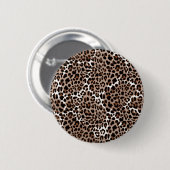 Dierlijke printpatronen ronde button 5,7 cm (Voorkant /achterkant)