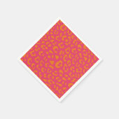 Dierlijke printpatronen servet (Hoek)