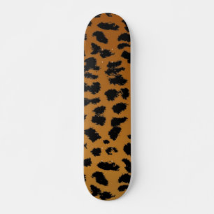 Dierlijke printpatronen skateboard