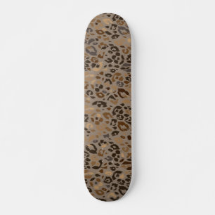 Dierlijke printpatronen skateboard