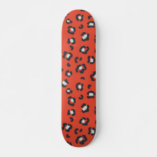 Dierlijke printpatronen skateboard