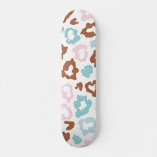 Dierlijke printpatronen skateboard