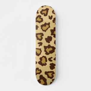 Dierlijke printpatronen skateboard