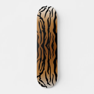 Dierlijke printpatronen skateboard