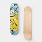 Dierlijke printpatronen skateboard (Voorkant)
