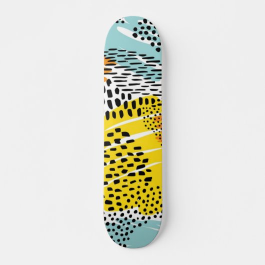 Dierlijke printpatronen skateboard (Voorkant)