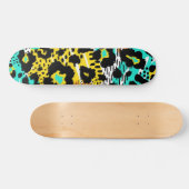 Dierlijke printpatronen skateboard (Horizontaal)