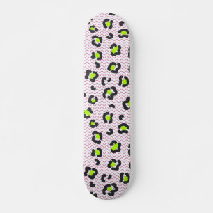 Dierlijke printpatronen skateboard