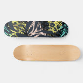 Dierlijke printpatronen skateboard (Horizontaal)