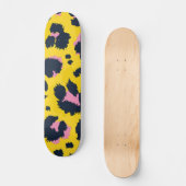 Dierlijke printpatronen skateboard (Voorkant)