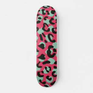 Dierlijke printpatronen skateboard