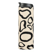 Dierlijke printpatronen thermosbeker (Geroteerd rechts)